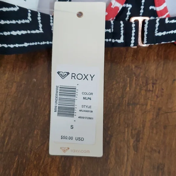 Small Roxy Mini Underwire Swim Top - Picture 7 of 13